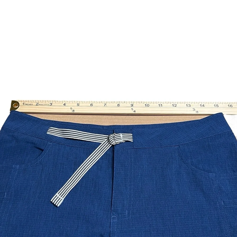 ZYIA Blue Drawstring Athletic Shorts - Picture 3 of 8